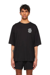 GREY MONOGRAM LOGO CLASSIC T-SHIRT